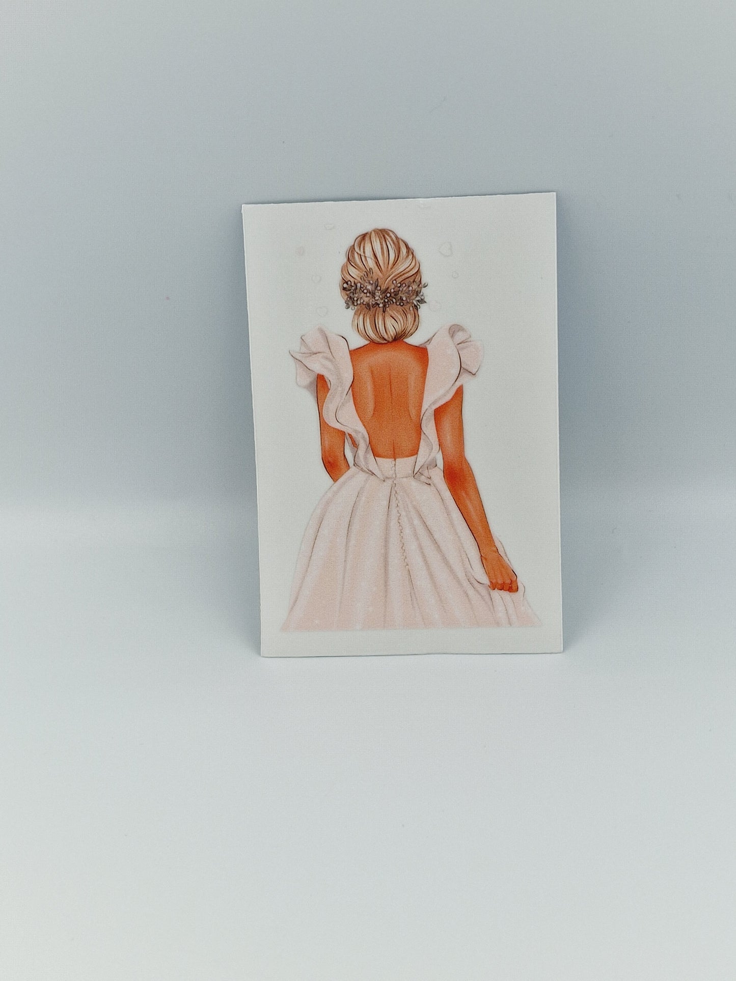 Bride UV DTF Transfer (7cm x 9cm)