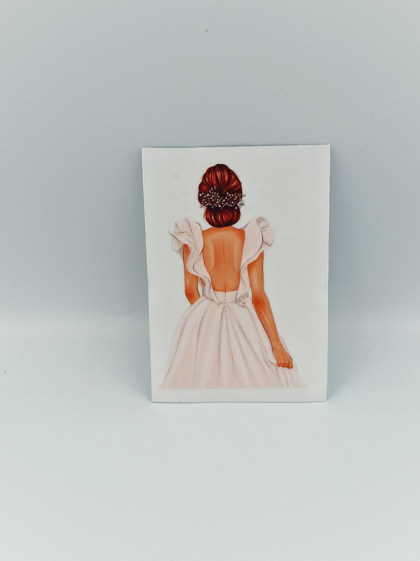 Bride UV DTF Transfer (7cm x 9cm)