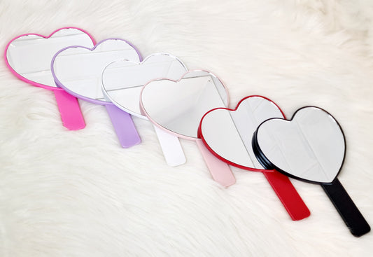 Heart Handheld Mirror