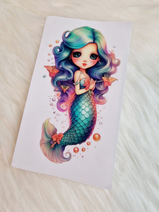 Mermaid Tail 7cm x 12cm