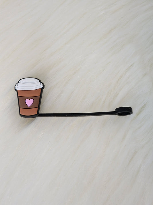 Coffee Cup Straw Topper