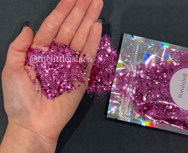 Chunky Glitter Mix - 'Bombshell' 50g Pack