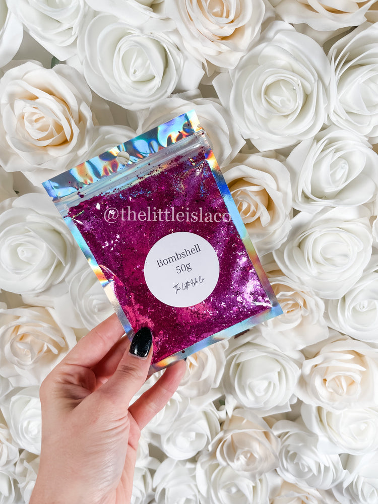 Chunky Glitter Mix - 'Bombshell' 50g Pack