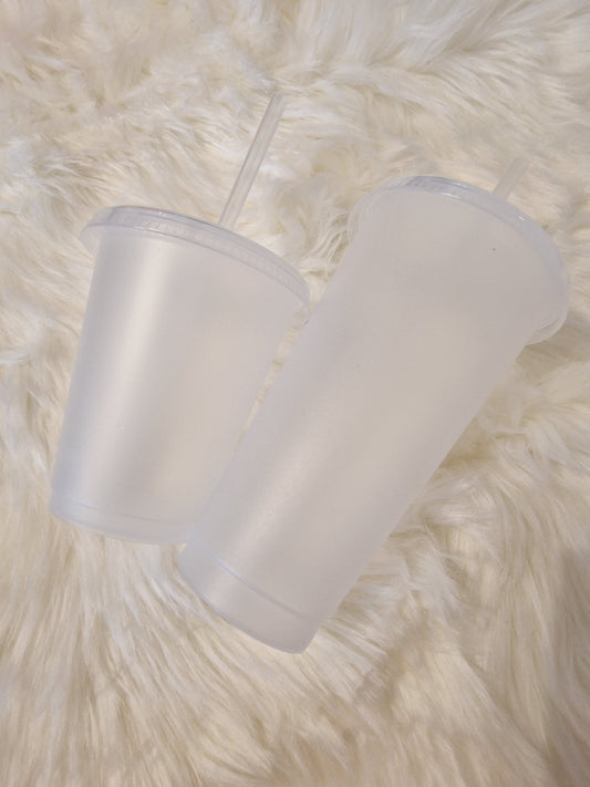 16oz & 24oz Clear/Frosted Cold Cup