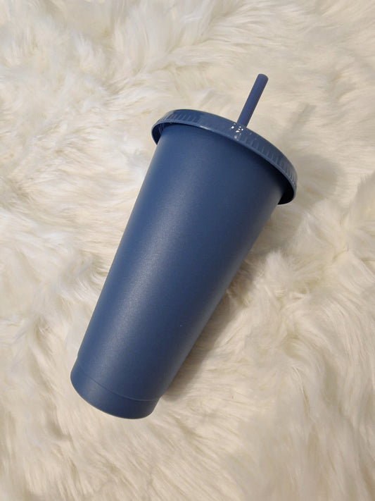 16oz & 24oz Navy Cold Cup