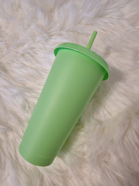 24oz Neon Green Cold Cup