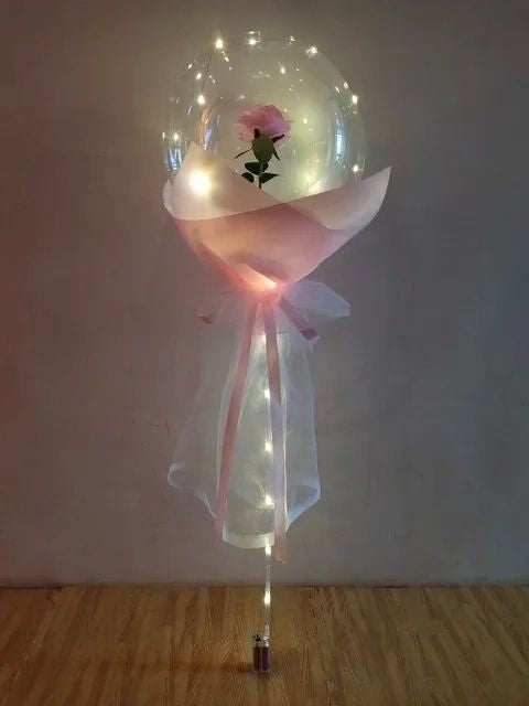 Bobo Round Rose LED Set