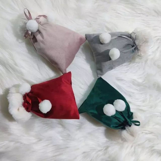 Velvet Mini Christmas Sack