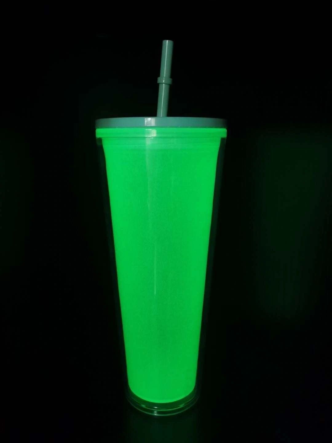 24oz Double Walled Glow In The Dark Tumbler