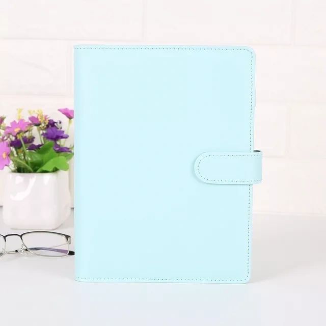 A6 Pu Leather 6 Ring Binder