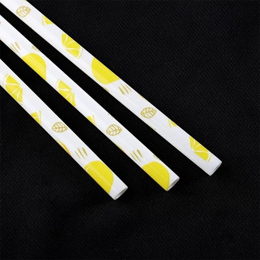 White Lemon Straw